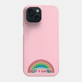 Rainbow lover's (pink and yellow text) Phone Case