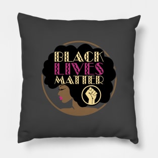 BLM, Black Women Matter Pillow