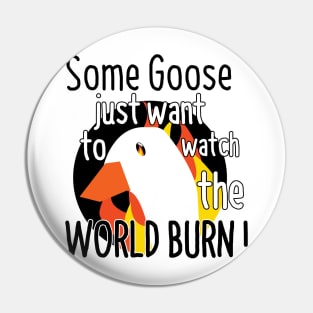 Untitled Goose Shirt Pin