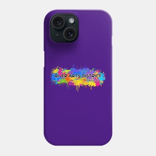 River Arts District - Asheville, NC - PurpleBG 17 Phone Case