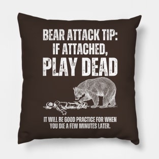 Bear Attack Tip: Play Dead Pillow