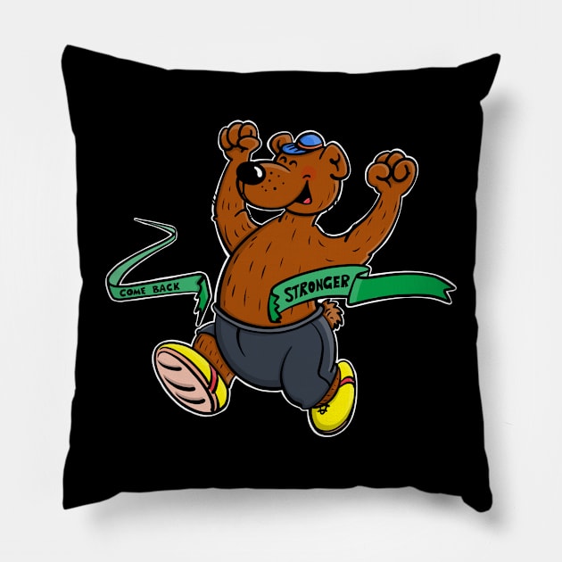 Come back stronger Pillow by schlag.art