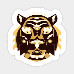 Black Tiger Magnet