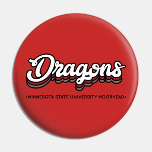 Dragons - Minnesota State University Moorhead Pin