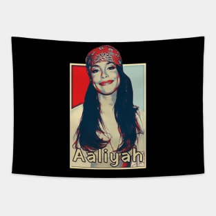 Retro Aaliyah beautiful Tapestry