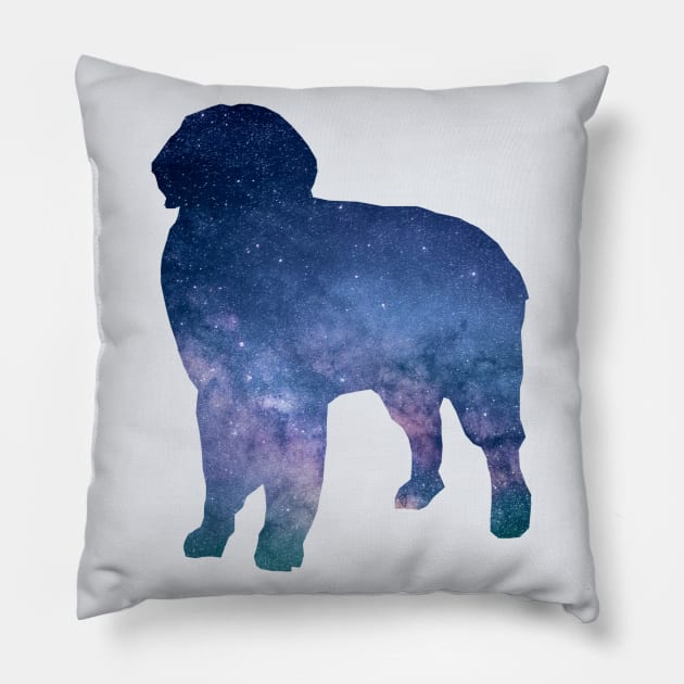 Bernese Mountain Dog Out of this World - Space Theme Dog Pillow by PawsitiveGifts