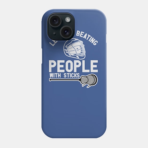 Lacrosse Beating Phone Case by MogoTees