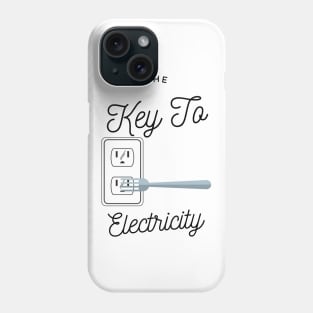 The key to electricity Phone Case