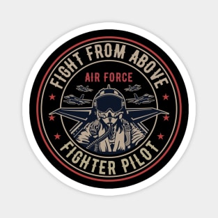 Fighter Pilot Air Force Magnet