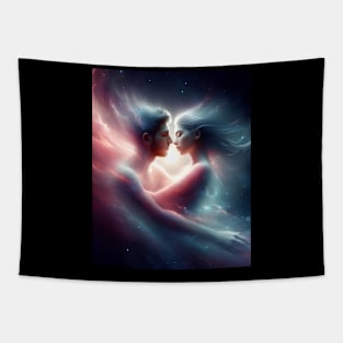 Galaxy love Tapestry