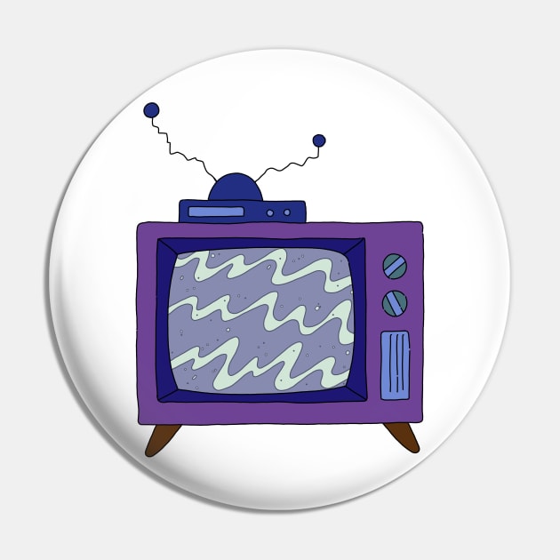 TV Noise Pin by TeeAguss