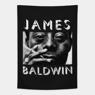 Copy of James Baldwin portrait Tapestry