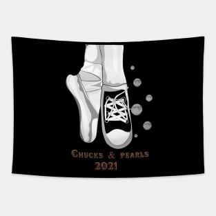chucks and pearls 2021 Tapestry
