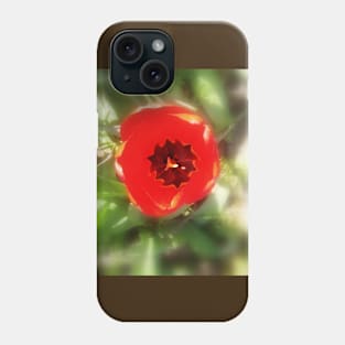 top of the tulip Phone Case