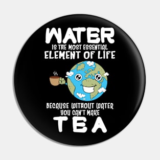 Funny Tea Lover Pin