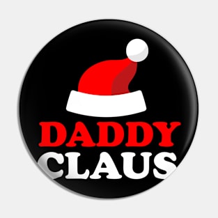 Daddy Claus Logo Design Pin