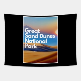 Great Sand Dunes National Park hike Colorado United States Tapestry