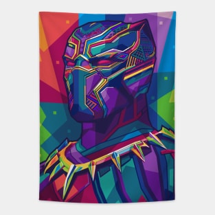 WPAP - Vibranium Pop Phanter Tapestry