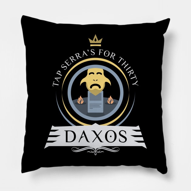 Commander Daxos - Magic the Gathering Pillow by epicupgrades