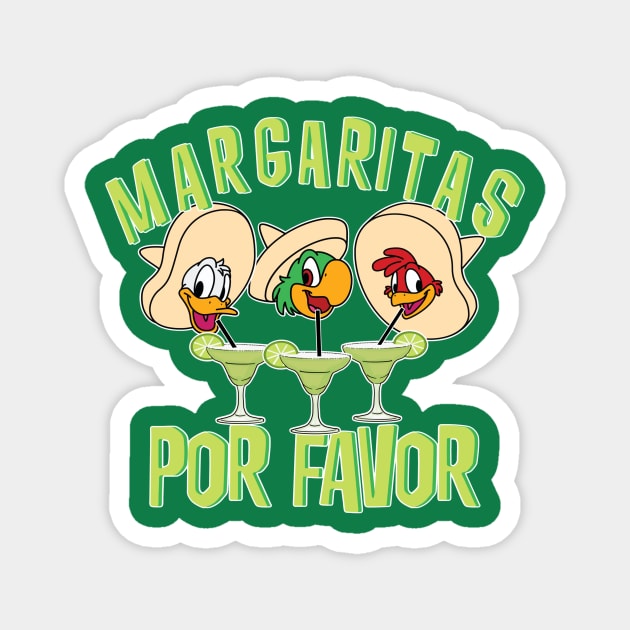 Margaritas por favor Magnet by EnchantedTikiTees