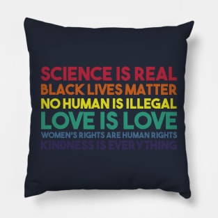 science is real Pillow