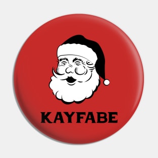 Kayfabe Santa Pin