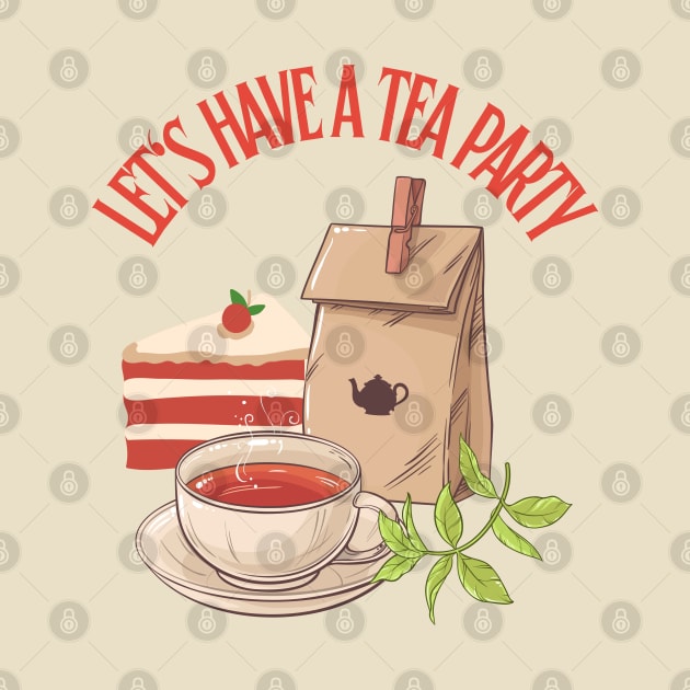 Let's Have a Tea Party by Souls.Print