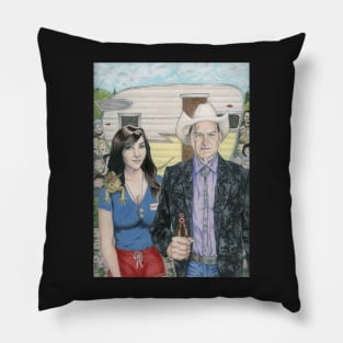 Drive In Gothic Pillow