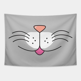 Kitty Cat Face Tapestry