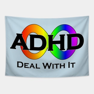 ADHD: Deal With It Tapestry