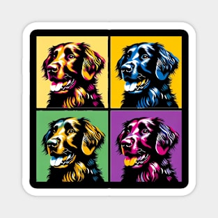 Flat-coated Retriever Pop Art - Dog Lovers Magnet