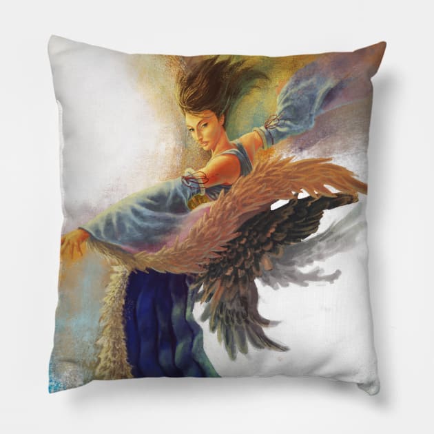 High Summoner (Print) Pillow by kowanp