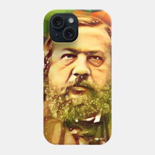 Theophile Gautier Snow Portrait | Theophile Gautier Artwork 15 Phone Case