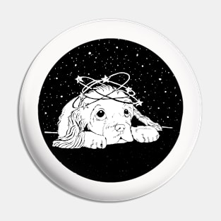 Space Puppy Pin