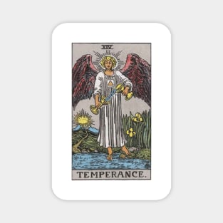 Temperance, Raider Waite Tarot, Divination Tarot Magnet