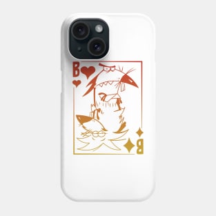 Poker Cards Beaver Phone Case