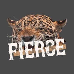 Fierce panthera onca big cat T-Shirt