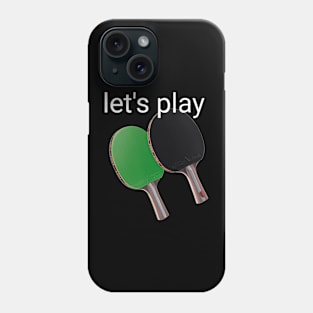 Table tennis Phone Case