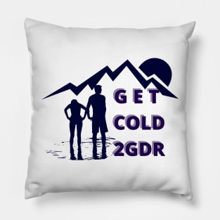 Getting Cold Together Pillow