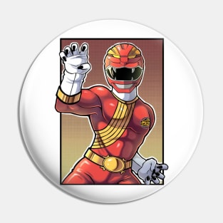 red ranger Pin