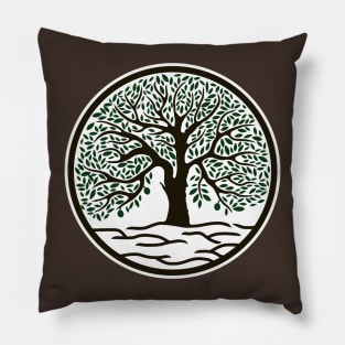 environmental artwork Pillow