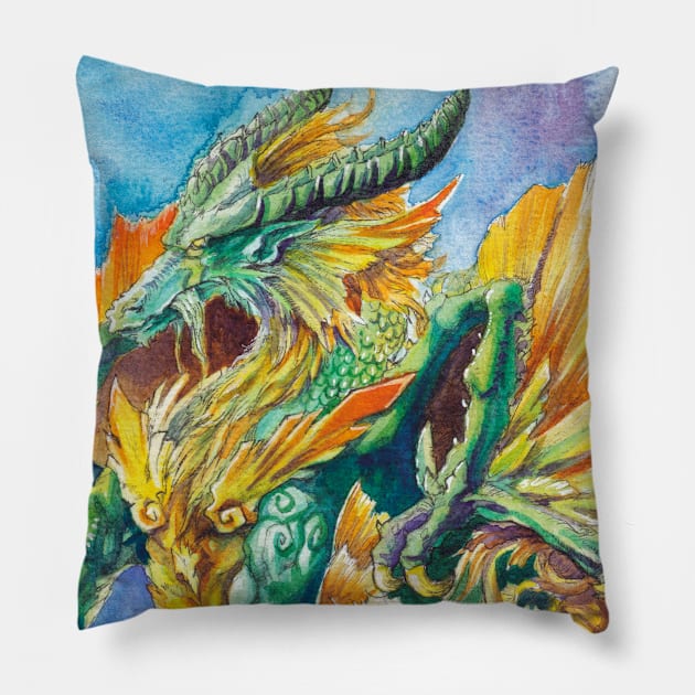 Dragon Pillow by August