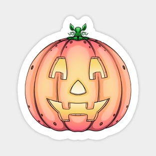 Reva Prisma Pumkin emoji Magnet