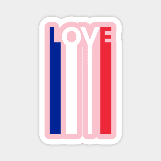 Love is Love Long Minimalist Magnet by mycko_design