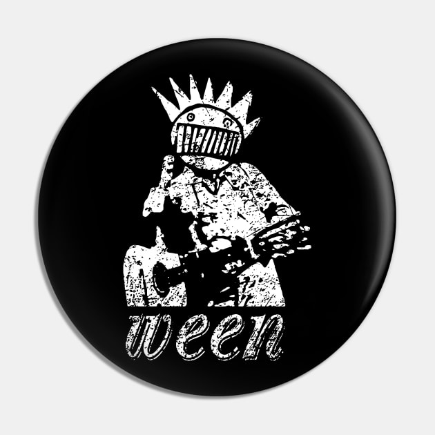 Ween / Cash Pin by bradc