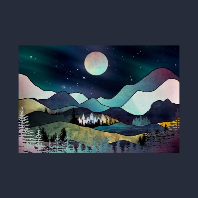 Starry night in the mountains by ArtDreamStudio