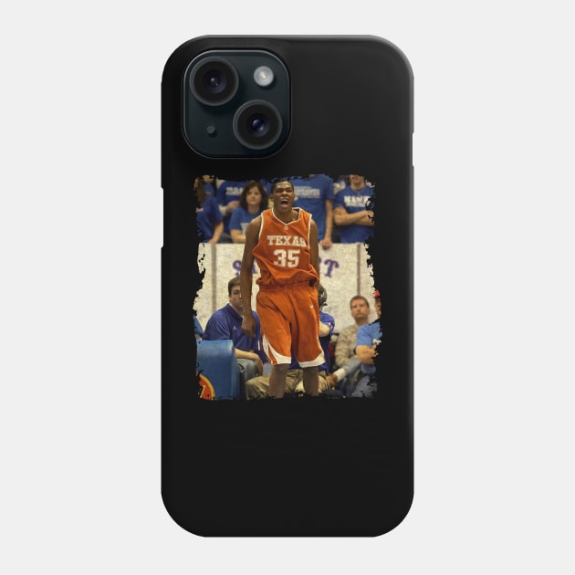 Young Kevin Durant in College Phone Case by Omeshshopart