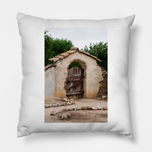 Mission San Miguel Arcangel Pillow