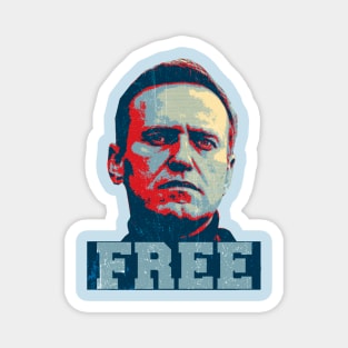 Vintage Free Navalny Magnet