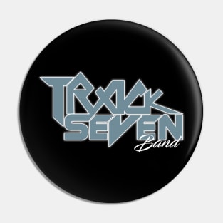 Grey Logo Track Seven Band Pin